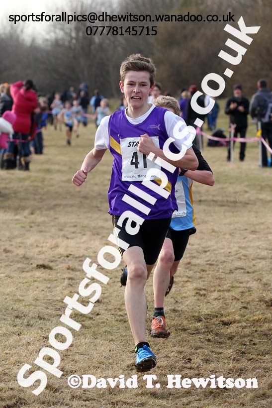 Inter Counties Schools Cross Country, Temple Park, South Shields. Photo: David T. Hewitson/Sports for All Pics
